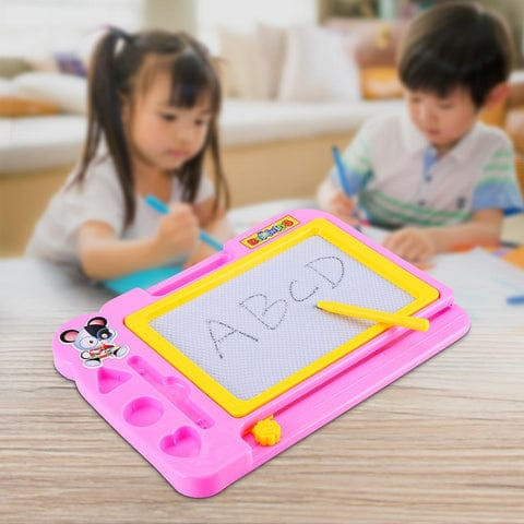 Children Magnetic Drawing Board Magic Slate Pen Doodle Pad Erasable Drawing, Magnetic Painting Sketch Pad for easy reading writing learning
