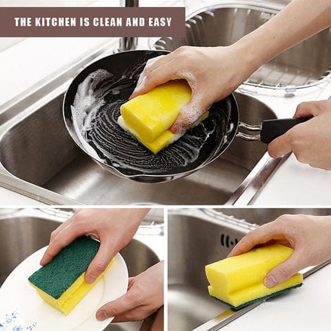 Kitchen Cleaning Sponge Scrub Pad
