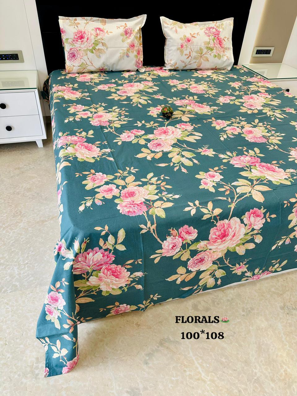 premium quality jaipuri cotton bedsheets