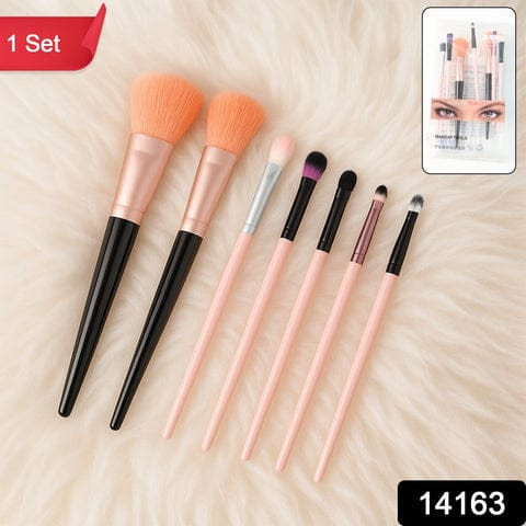 7 Piece Professional Soft Makeup Brush Set